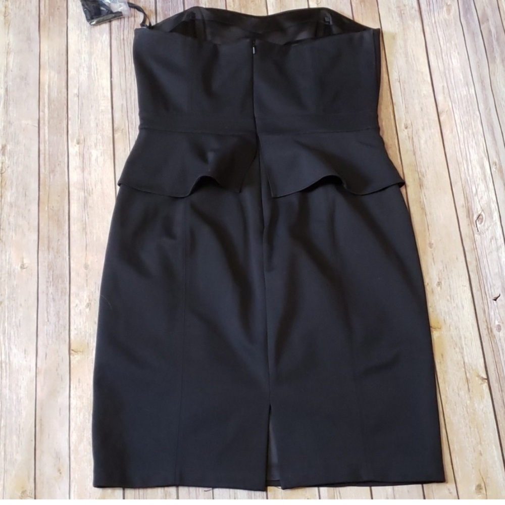 White House Black Market Strapless Sheath Dress